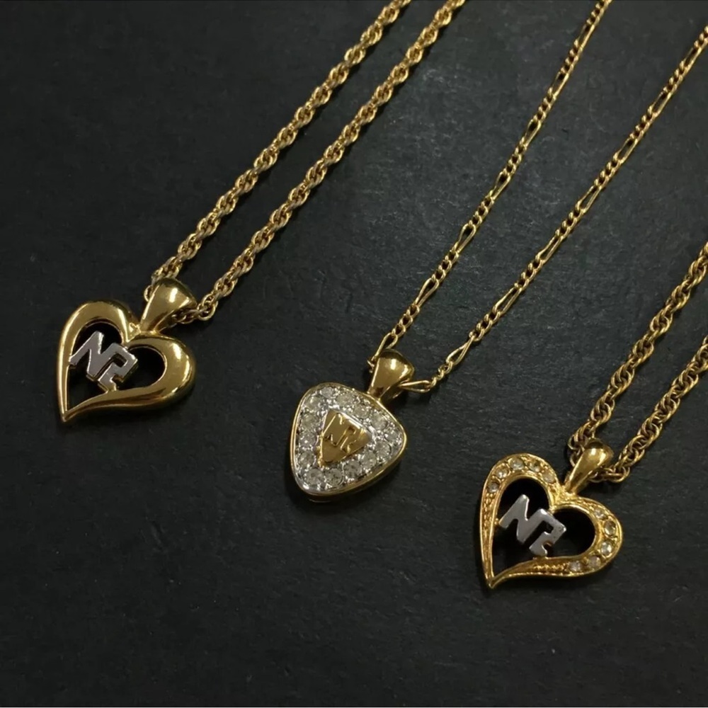 PICK ONE NINA RICCI Rhinestone Gold Tone Necklaces 2,3,5,8,10 (1,4,6,7 & 9 SOLD) - Picture 9 of 16